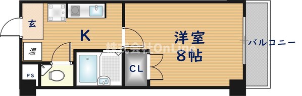 クリスタルハイツの物件間取画像